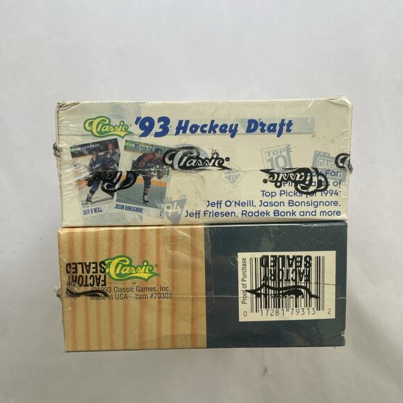 Classic Games Trading Cards RARE Factory Sealed Double Box Set Basketball/hockey - Picture 2 of 6